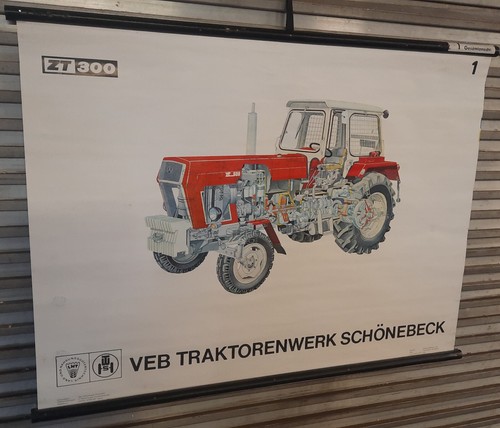 Rollkarte zt300 traktor ddr - zt300,