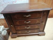 Schmuckschränkchen holz, inkl. Schmuck