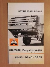 Hagedorn dungstreuwagen 55 - ds,