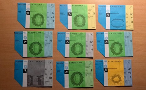 1972 ticket olympia - olympia,