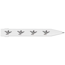 Flacher Magnetstift "Taube mit