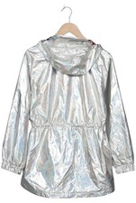 Desigual Jacke Damen Anorak Jacket Kurzmantel Gr. S Silber #8bkvhg5