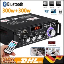 HIFI BLUETOOTH VERSTäRKER VOLLVERSTäRKER DIGITAL AUDIO STEREO AMPLIFIER FM USB