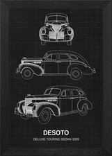 Gerahmtes Wandbild DeSoto