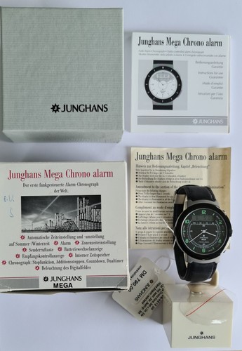 Junghans funkuhr mega - funkuhr, chrono