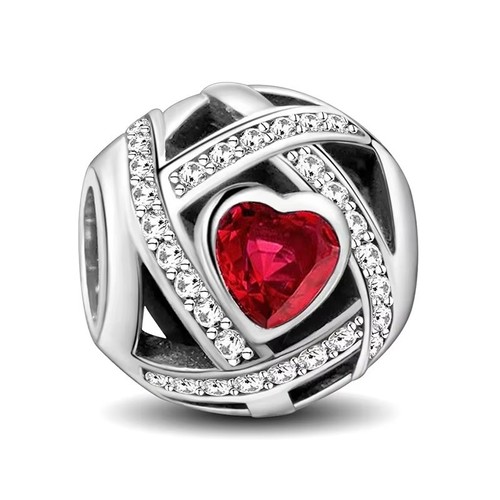 Bead charm anhänger herz - ",