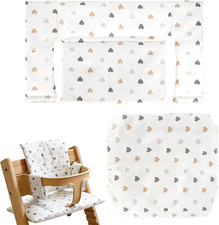 Hochstuhl Sitzkissen Set