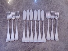 WMF Modell JUPITER Cromargan Fischbesteck für 6 Personen 12 Teile TOP !