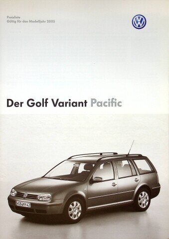 287639 golf variant - 287639), vw