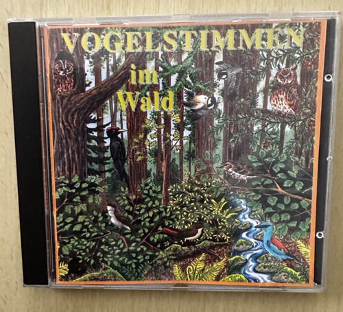 Vogelstimmen wald - cd, im