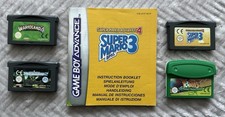 Nintendo Game Boy Advance Spiele Konvolut Super Mario Advance Wario Land 4