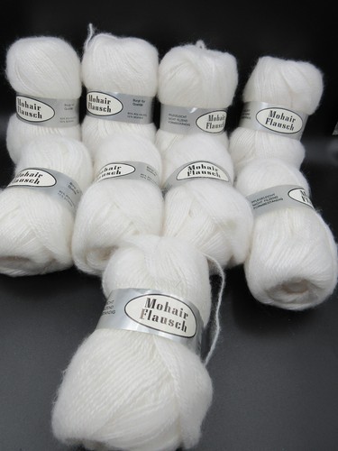 50g mohair flausch - 🔴,