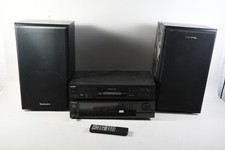 Q40S55- Elta CD Player mit Technics SA-160 AM/FM Receiver und 2 Lautsprechern