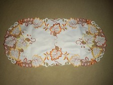 Deckchen Herbst Oval Pflegeleicht Sideboard Tischläufer