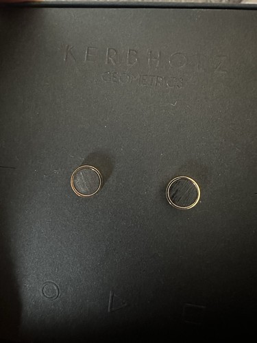 Kerbholz circle earring - circle,