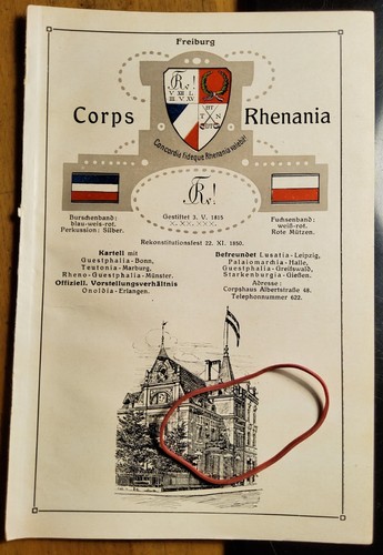 Corps rhenania freiburg - corps,