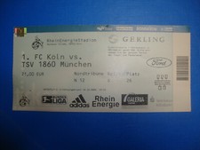 06/07 Ticket 1. FC Köln 1860