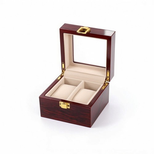 Uhrenbox aus holz - aus,