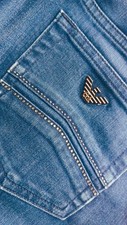 Armani jeans blau - jeans", straß