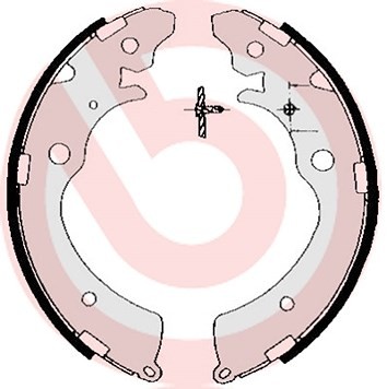 Brembo bremsbackensatz - brembo,
