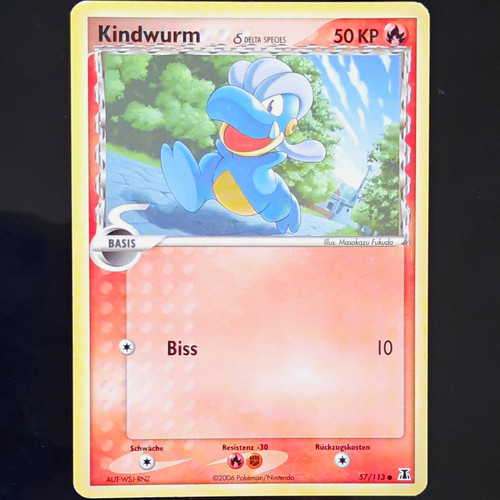 Pokémon tcg kindwurm delta - tcg,