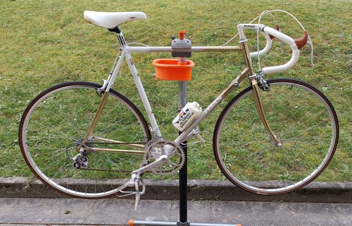 Retro historisches rennrad - historisches,