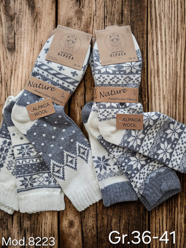 Paar alpaca socken - 3,