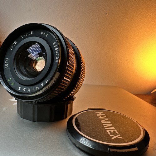 Hanimex automatic 28mm 8 - hanimex, f2.8