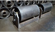 Containerrolle Abrollcontainer 1 Stück Stahl Rolle Container Laufrolle Mulde