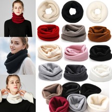 Runder Loop-Strickschal