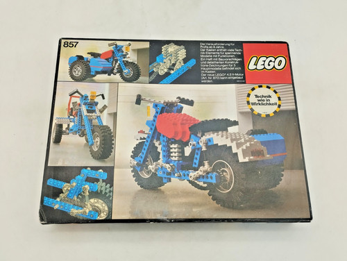 Lego 857 motorcycle - lego, new