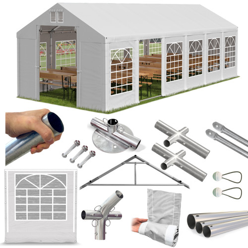 Partyzelt 8x12 gartenzelt - partyzelt,