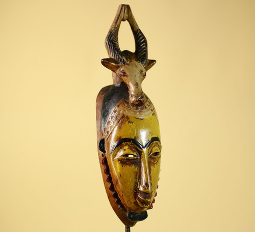 Afrikanische maske antilope - afrikanische,