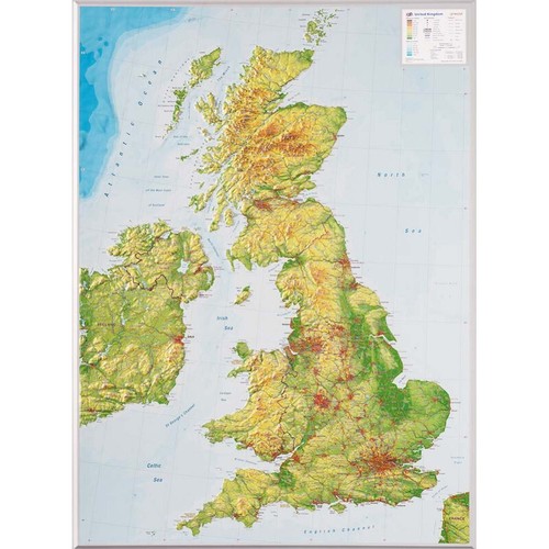 Georelief landkarte - georelief,