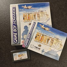 Glory Days, The Essence of the War, Nintendo Game Boy Advance Spiel, Komplett. 