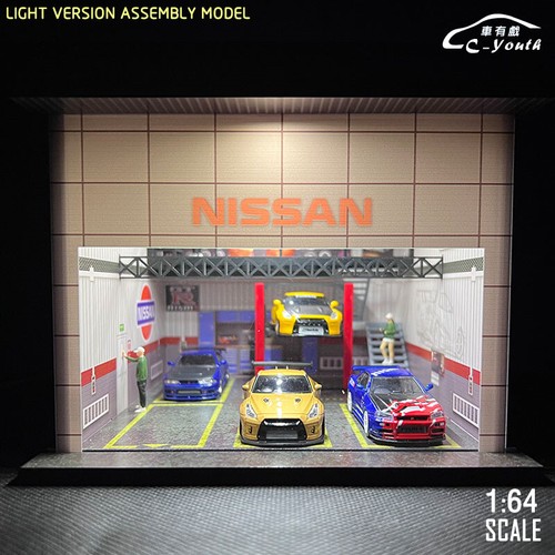 Diorama autogarage - diorama,