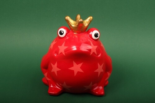 Spardose frosch freddy - "freddy", pomme