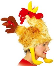 Mütze Hahn Gockel Huhn Federvieh