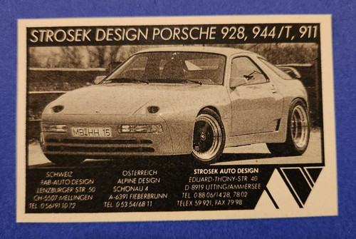 Strosek porsche auto - strosek,
