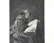 Alte Radierung, Rembrandt's