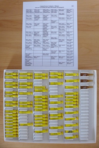 Testsatz mykosen nach keymer - testsatz,