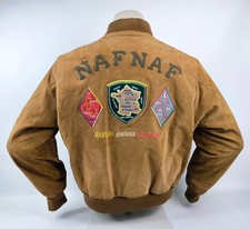 Naf Naf Lederjacke braun Gr. L