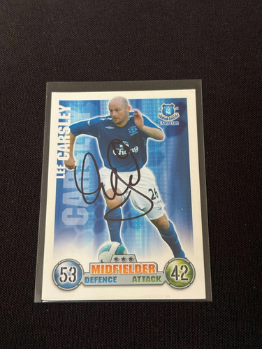 Signierte lee carsley everton - signierte,