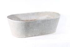 1 x alte Zink Wanne Garten Deko Vintage Wanne Pflanzschale 
