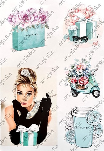Papier für decoupage - papier,