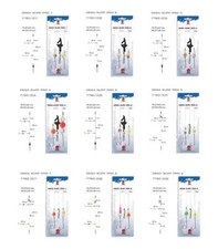 DEGA Surf-Pro Rig Brandungsvorfach Plattfischvorfach Brandungs-System Flunder