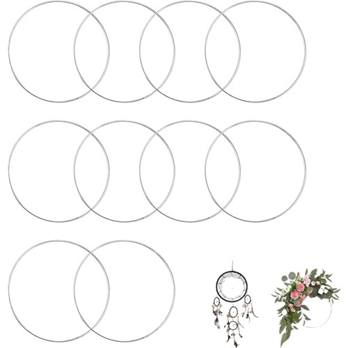 Metallringe basteln 15cm - metallringe,