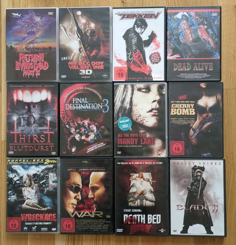 Horrorfilm und actionfilm - und,