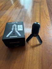 Samson Meteor Mic USB Studio/Podcast Kondensator-Mikrofon Schwarz - Top Zustand
