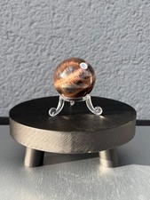 Mondstein Kugel ca. 117g ca. 4,4cm ohne Deko ohne Halter